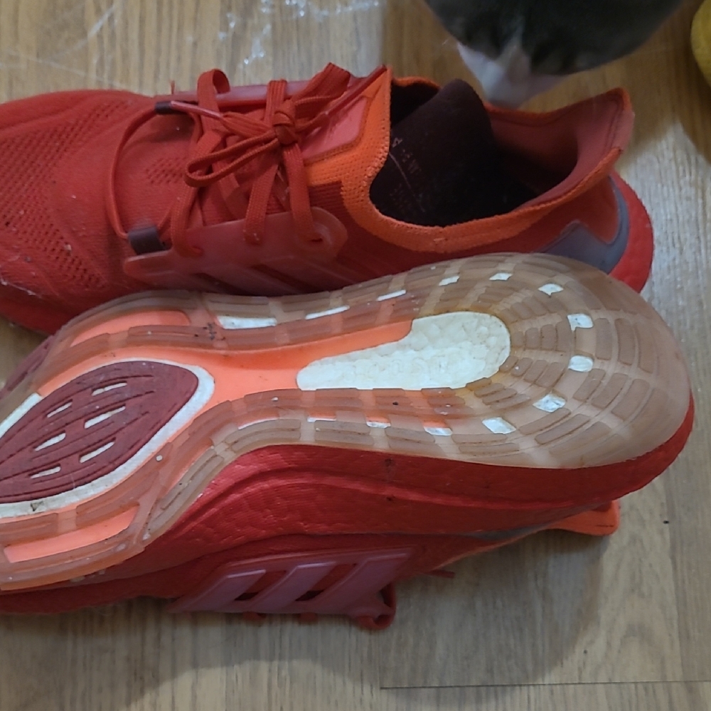 adidas Red Athletic Shoes